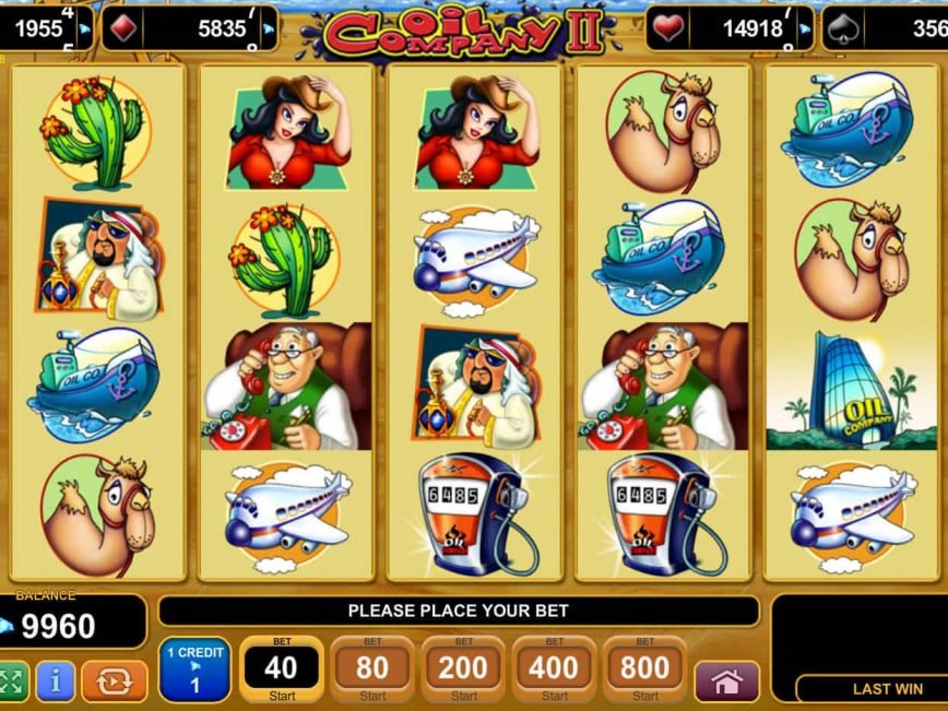Picture from free online slot Oil Company II