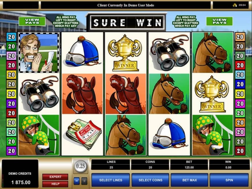 Play free casino slot game Sure Win