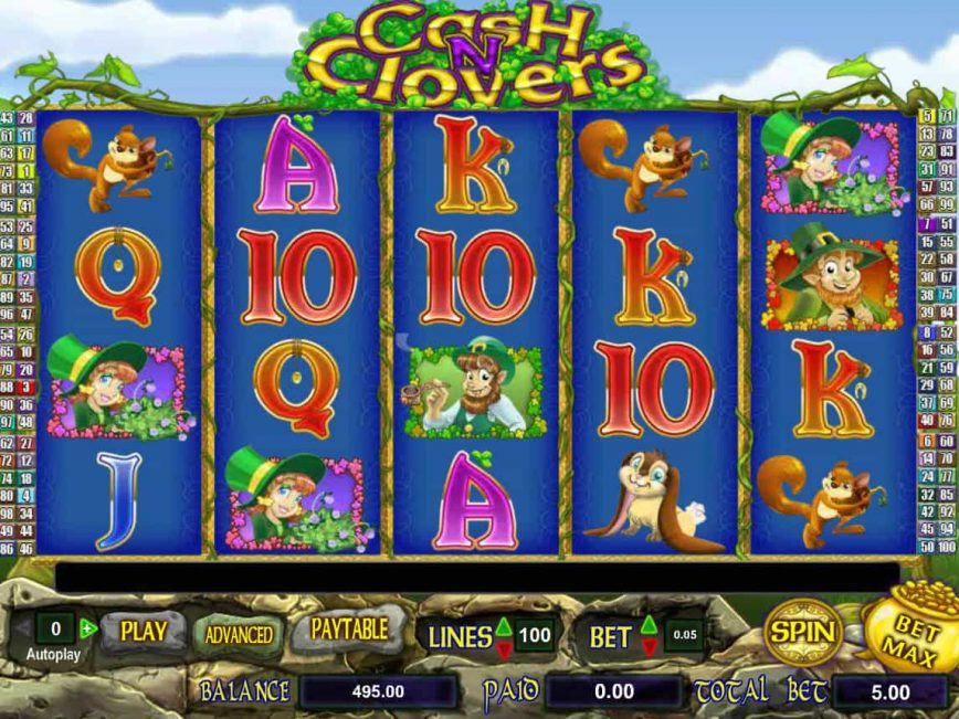 Casino free game Cash N' Clovers