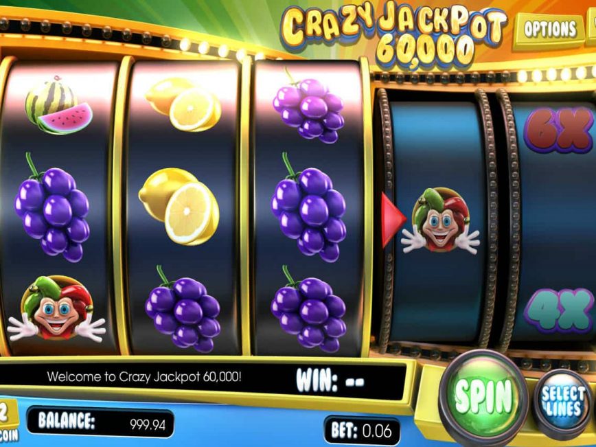 Casino online slot machine Crazy Jackpot 60,000