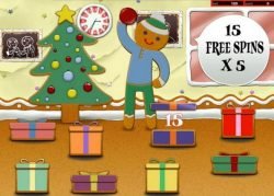 Online casino slot game Gingerbread Lane - free spins