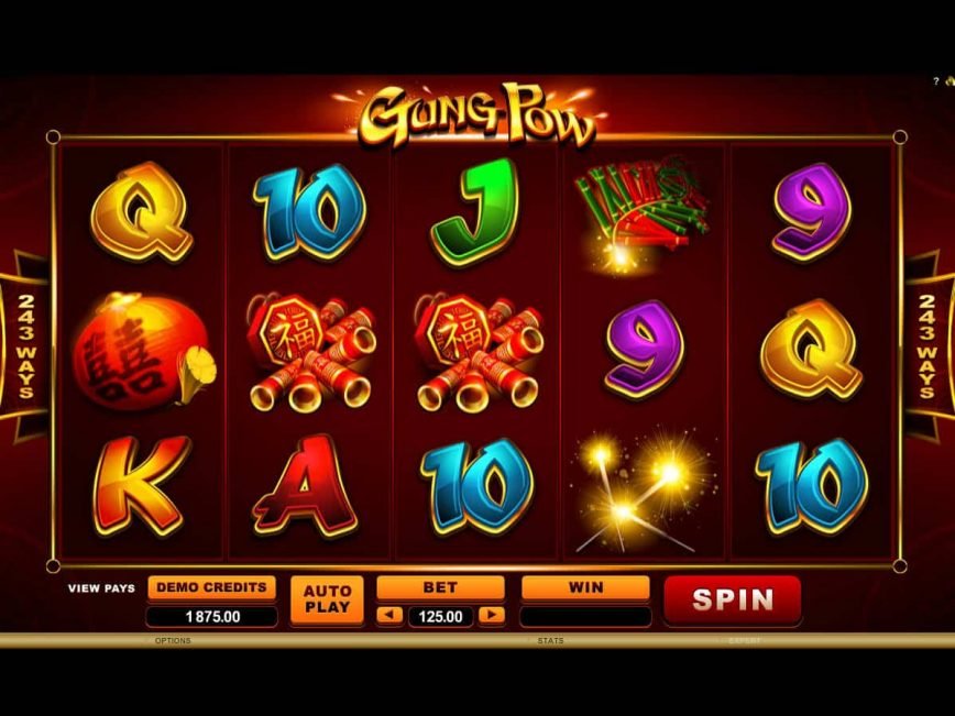 Online slot machine Gung Pow no deposit no registration
