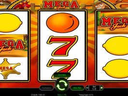 Picture from online slot game Mega Jack for free