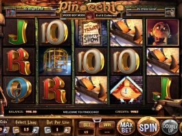 Play free casino slot Pinocchio