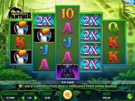 Play free casino slot game Prowling Panther online
