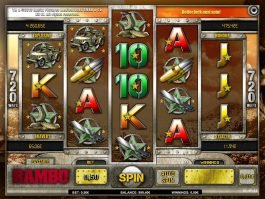 Online free slot game Rambo no deposit
