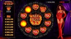 Wheel of Fire Bonus - Red Hot Devil casino slot game 