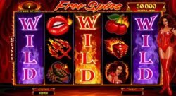 Wild Reels bonus game of Red Hot Devil casino slot 