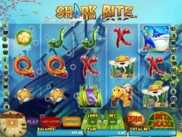 Play free online casino slot Shark Bite