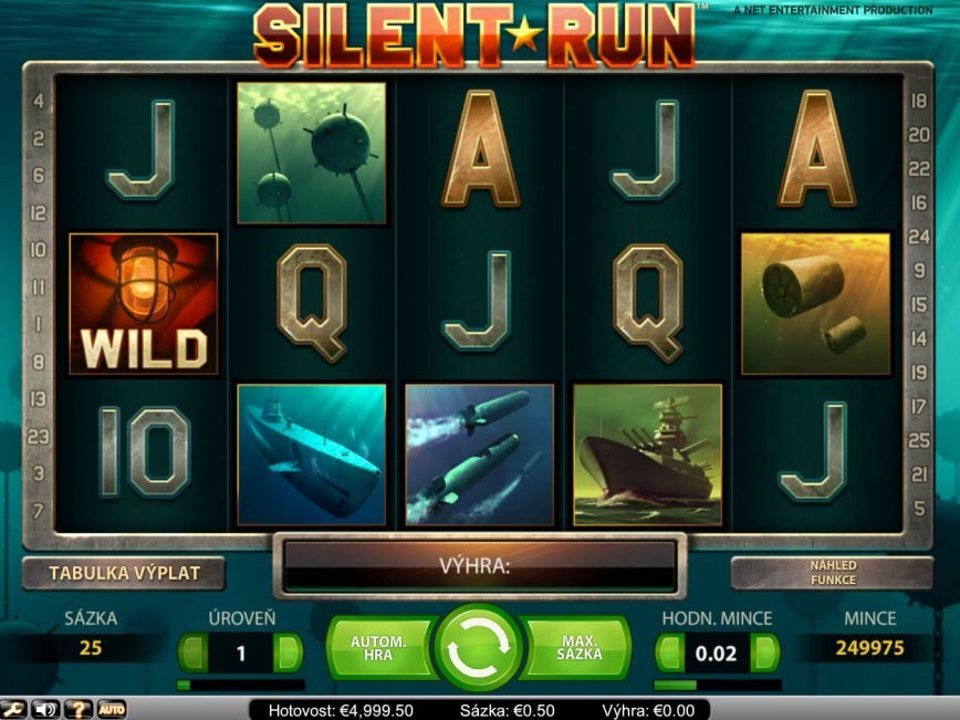 Picture from casino slot game Silent Run