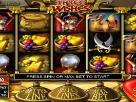 Play free slot machine Three Wishes online