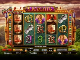 Slot machine 5 Knights no deposit