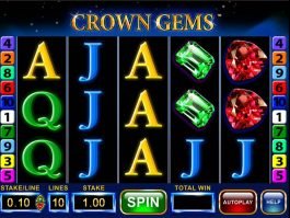 Spin casino slot game Crown Gems