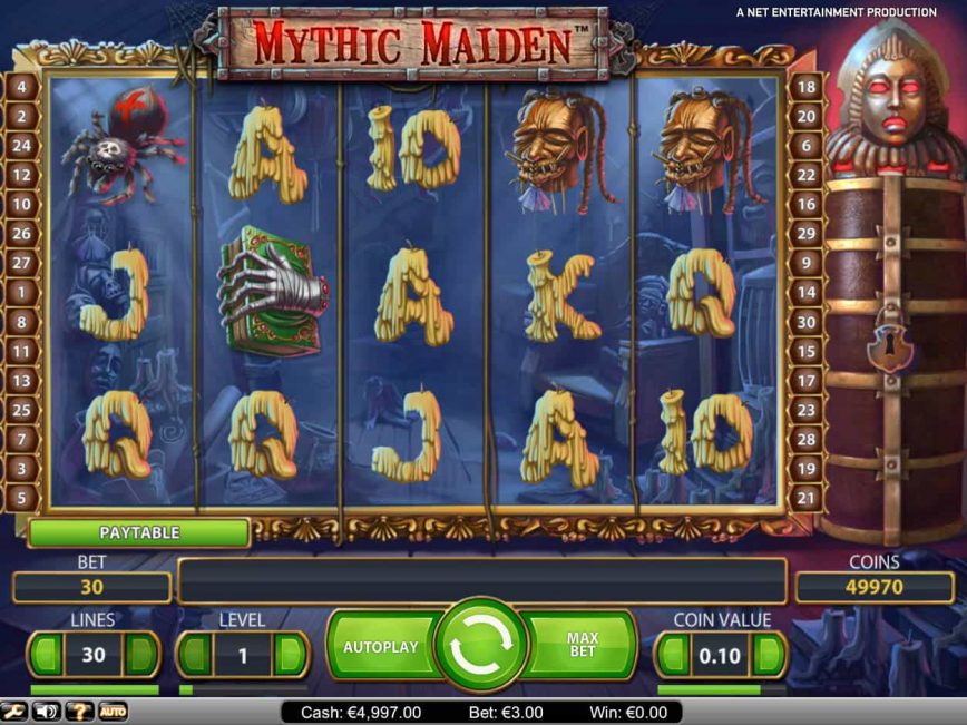 Mythic Maiden free slot for fun