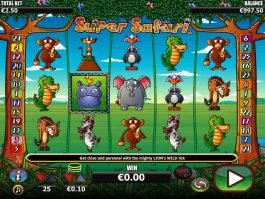 Online slot machine Super Safari