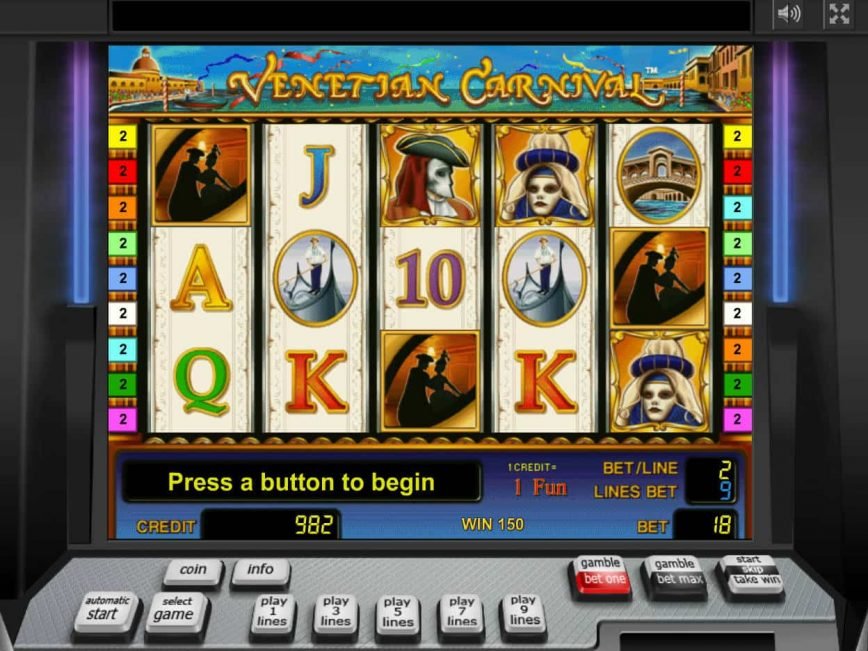 Venetian Carnival free slot machine online