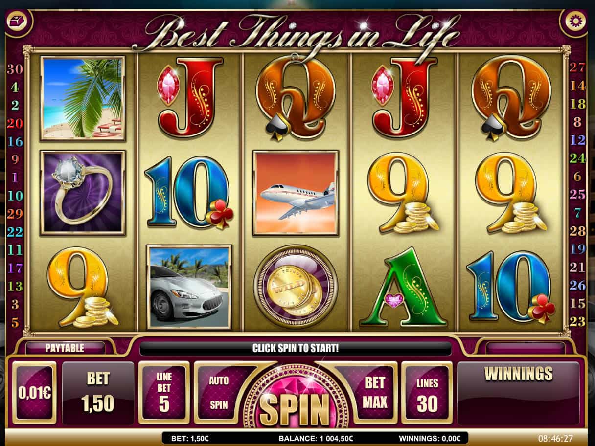 Best Things In Life Slot Machine
