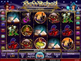 Online free slot machine Bewitched no deposit