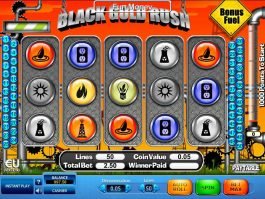 Black Gold Rush online casino slot machine