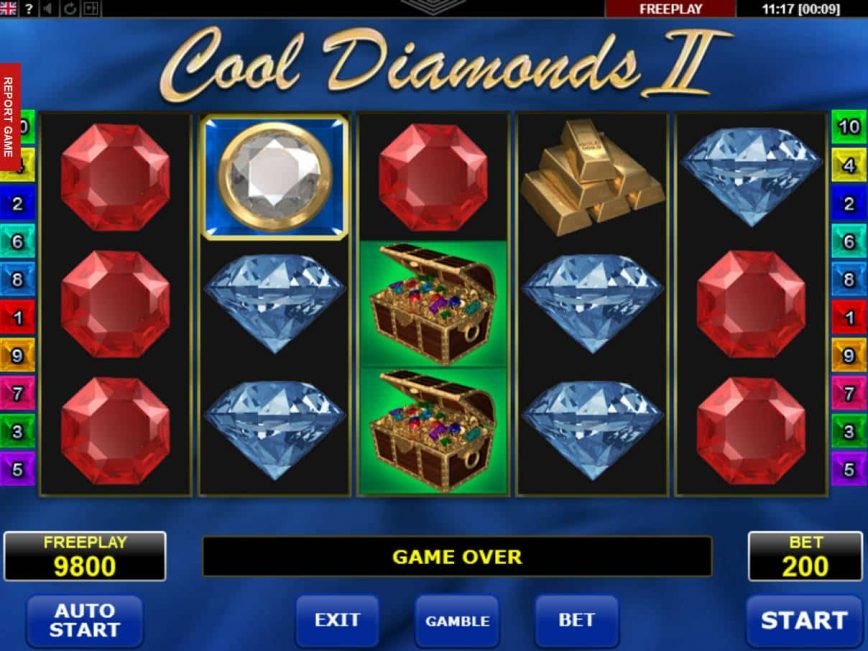Picture from slot machine Cool Diamods II