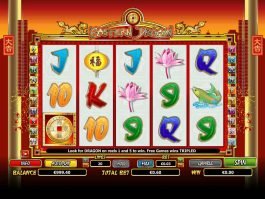 Casino slot machine Eastern Dragon no deposit