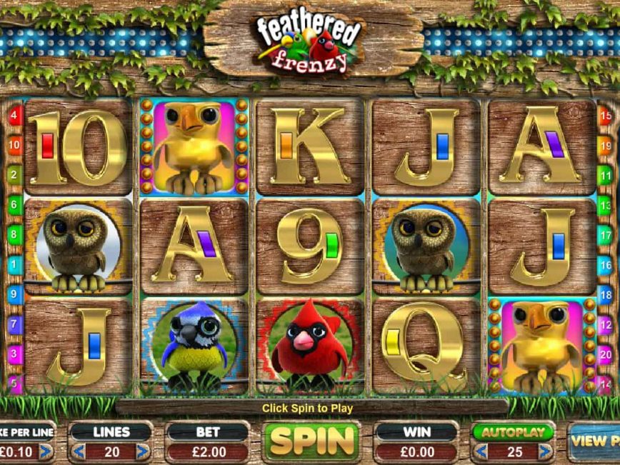 Online free slot game Feathered Frenzy
