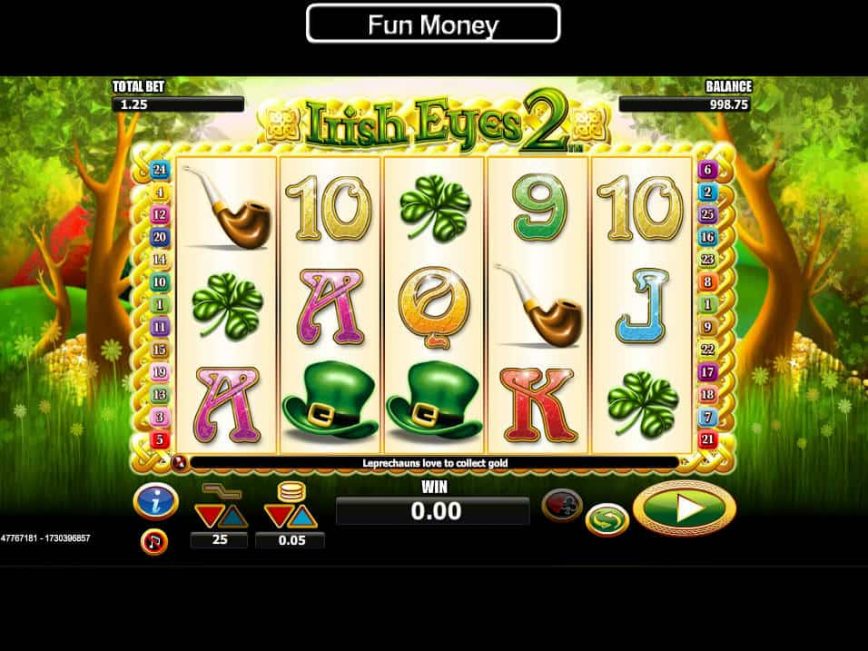 Play free casino slot Irish Eyes 2