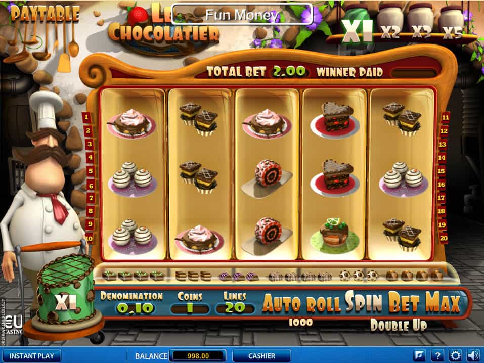 Le Chocolatier Slot Machine