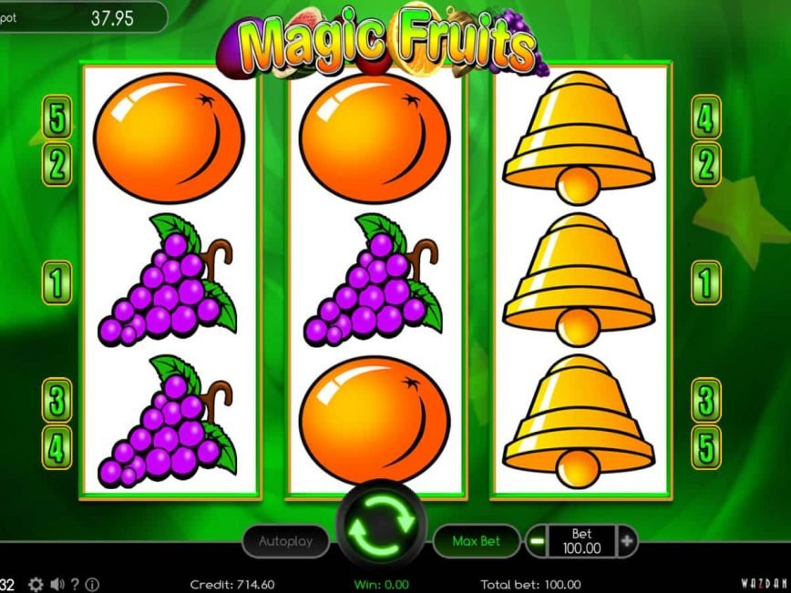 Free casino slot game Magic Fruits