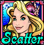 Scatter symbol - online free slot Mermaids Millions 
