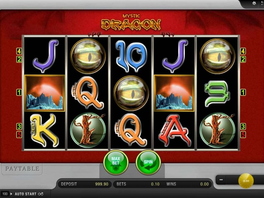 Online casino game Mystic Dragon