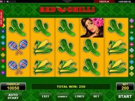Casino game slot Red Chilli for free