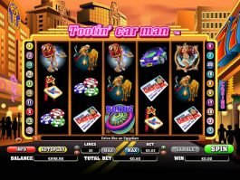 Play free casino slot Tootin' Car Man