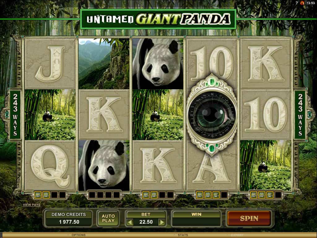 Untamed Giant Panda Slot Machine