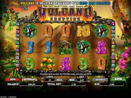 Picture from online slot Volcano Eruption