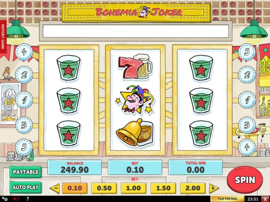 Bohemia Joker Slots Machine