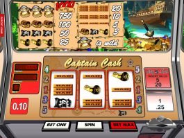 Captain Cash online slot by Betsoft