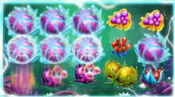 Respin feature from casino slot Fruitoids online 