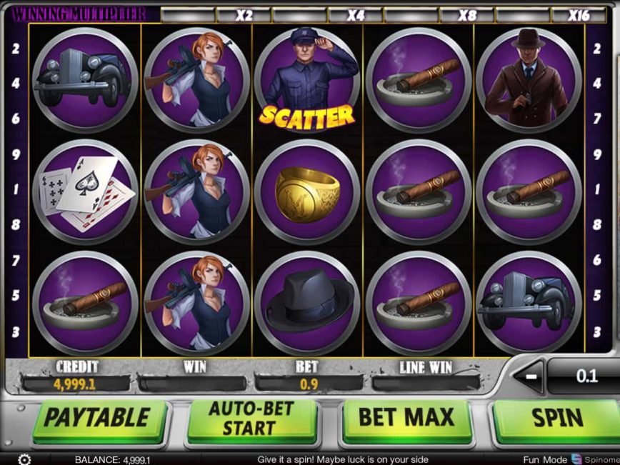 Play free slot machine Gangster's Slot