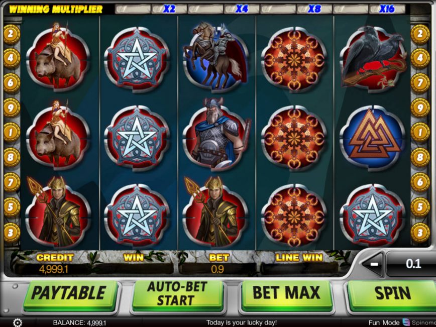 Spin online free slot Gods of Slots