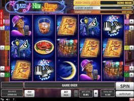 Play free slot machine Jazz of New Orleans