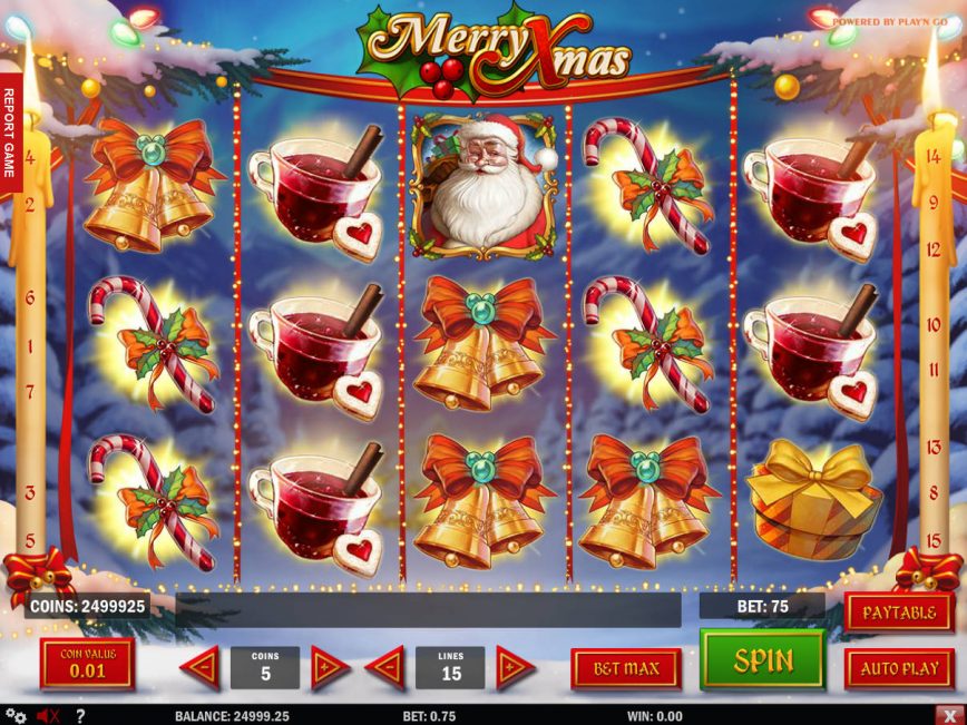 Picture from online slot Merry Xmas