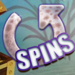 Picture of free spins symbol from Pearls Fortune slot 