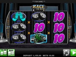 Picture from slot machine Race to Win