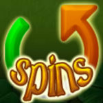 Free spins symbol from casino game Shamrock'n'Roll 