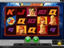 Play free slot machine Team Action online
