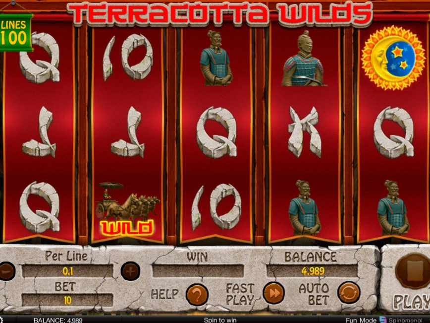 Online free slot Terracotta Wilds