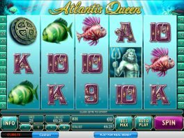 Slot machine Atlantis Queen online