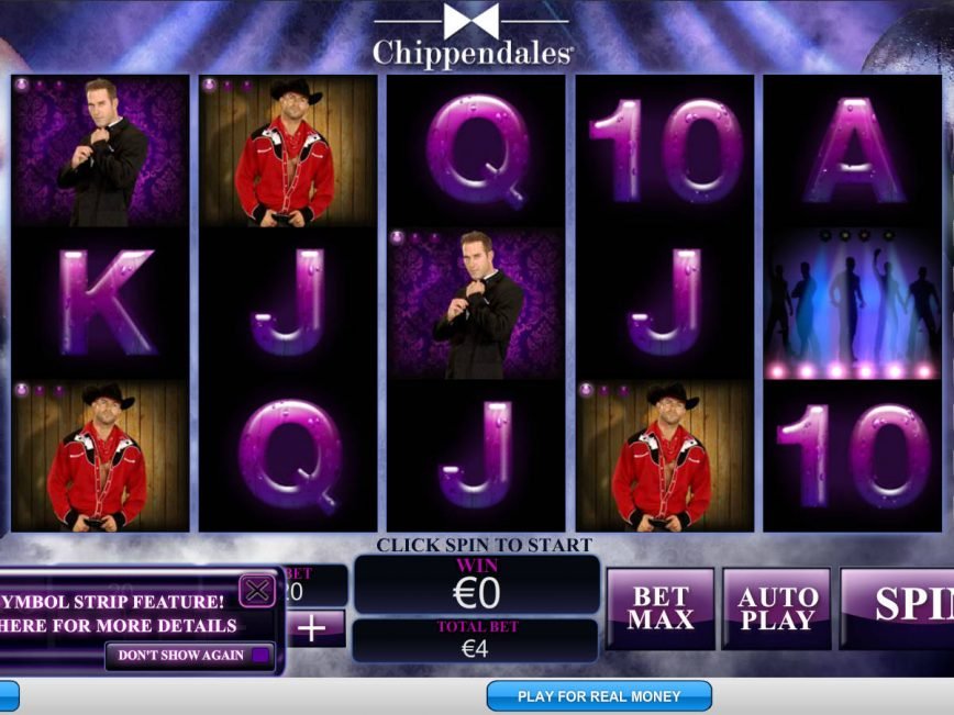 Picture from casino game Chippendales
