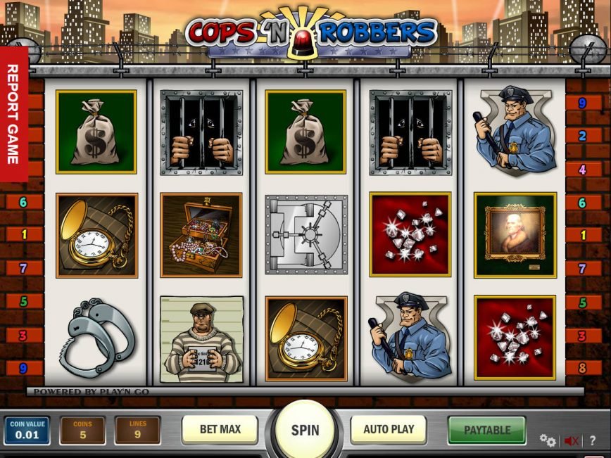 Free slot Cops'n Robbers by Play'n Go